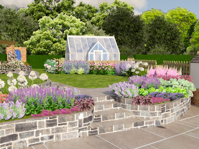 3D Garden Visual - Rothley