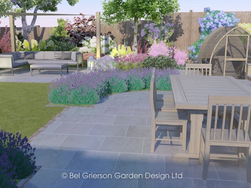 3D Garden Design Visual - West Leake