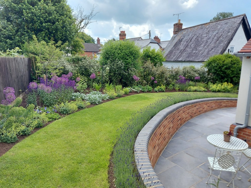 Country Cottage Garden Design, West Haddon